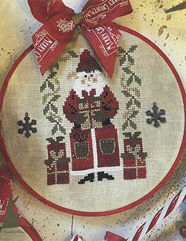 Presents Elf 52w x 64h by Primitive Hare 26-1928