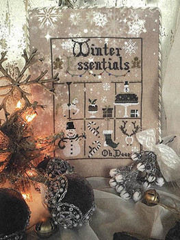Winter Essentials 108w x 144h by Primitive Hare 26-1930