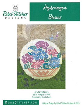 Hydrangea Blooms by Rebel Stitcher Designs 26-1181