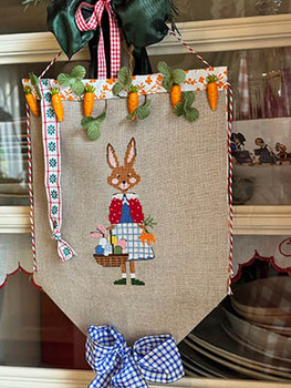 Hoppy Easter Bunny 58w x 109h by Lilli Violette 26-1747