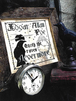 Edgar Allan Poe 142w x 141h by Primitive Hare 26-1980