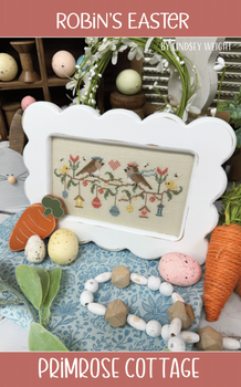 Robin's Easter Stitch Count: 97 × 43 by Primrose Cottage Stitches 26-1797