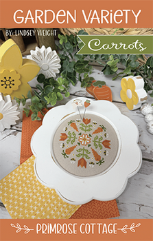 Garden Variety Carrot by Primrose Cottage Stitches 26-1801