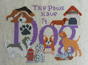 Dog Paws by Sister Lou Stiches 26-1850