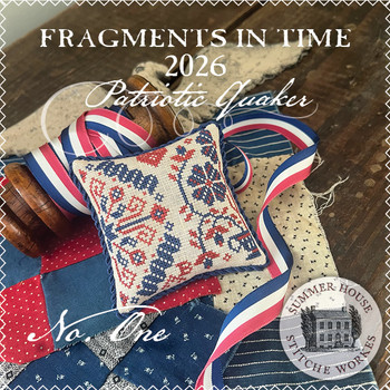 Fragments In Time 2026 - 1 51w x 51h by Summer House Stitche Workes 26-1841