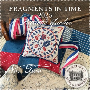 Fragments In Time 2026 - 2 51w x 51h by Summer House Stitche Workes 26-1842