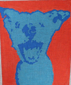 SK-4 Catching Treat  8 x 10 13 Mesh SUSAN KATZ DESIGNS