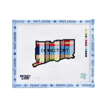 MADRAS PLAID CONNECTICUT 2.83" x 4.27" 18 Mesh SG DESIGNS
