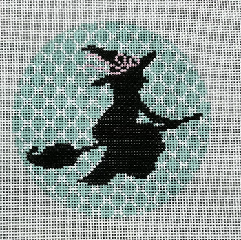 K388 Halloween Round- Witch On The Go Mesh Kay Irby