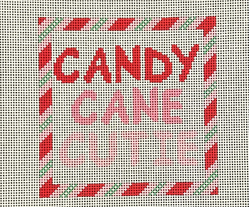 K3013 Candy Cane Cutie 5 x 5  18 Mesh Kay Irby