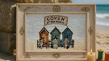 Coven At The Beach by Primitive Hare 26-177