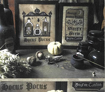 Hocus Pocus Cabinet 72w x 126h by Primitive Hare 26-2057