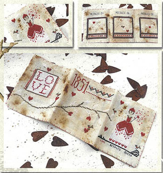 Love Needles' Queen 180w x 130h by Primitive Hare 26-2174