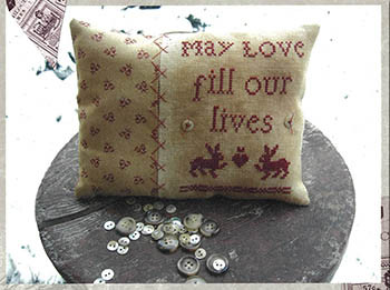 May Love 57w x 69h by Primitive Hare 26-2203