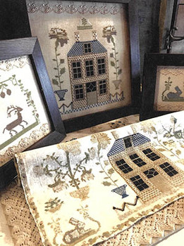 Sampler Study - 1802 Sampler Reproduction 167w x 166h by Primitive Hare 26-2053