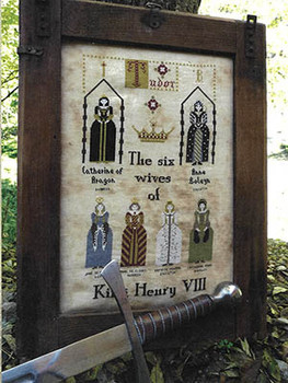 Six Wives Of Henry VIII 149w x 245h by Primitive Hare 26-2022