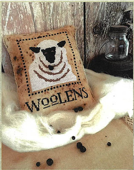 Woolens 92w x 106h by Primitive Hare 26-2197