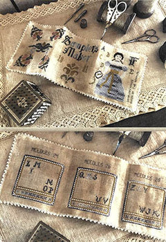 Samplers Maker Queen Of The Needles 181w x 130h by Primitive Hare 26-2093