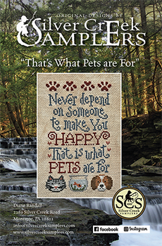 26-1437 That's What Pets Are For by Silver Creek Samplers