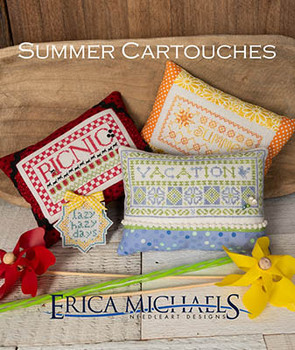 Summer Cartouches by Erica Michaels $13.00 26-2271