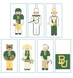 CO2174 Baylor Logo 18 Mesh Kathy Schenkel Designs