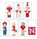 CO2187 U of Nebraska Coach 18 Mesh Kathy Schenkel Designs