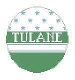 BT399P Tulane 4" diameter 18 Mesh Kathy Schenkel Designs