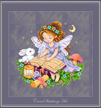 Alice And Her Tiny Treasures by Cross Stitching Art 26-2306