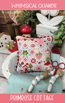 Whimsical Quaker  80w x 80h by Primrose Cottage Stitches 26-2328