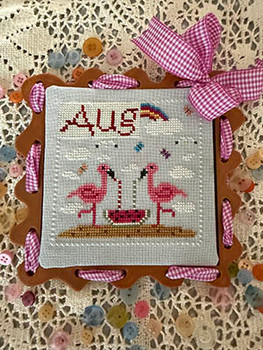 August - 12 Months With Romy And Sandy by Romy's Creations 26-2367