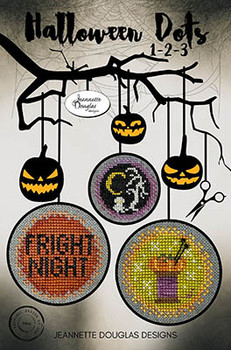 Halloween Dots 1,2,3 by Jeannette Douglas Designs 26-2320