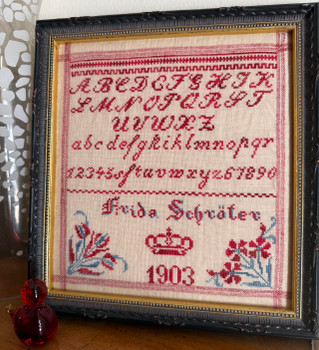 Frida Schroter 1903 153w x 159h by Running With Needles & Scissor 26-2267