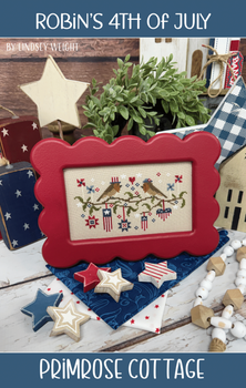 Robin's 4th Of July 94w x 50h by Primrose Cottage Stitches 26-2137