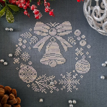 Christmas Wreath Artmishka Counted Cross Stitch Pattern