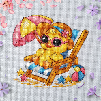 Duck's Vacation Artmishka Counted Cross Stitch Pattern