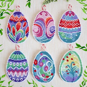 Easter Eggs Artmishka Counted Cross Stitch Pattern