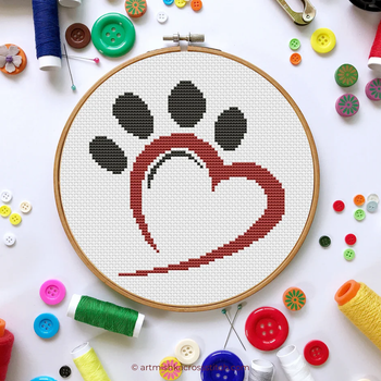 Favorite Pet Artmishka Counted Cross Stitch Pattern