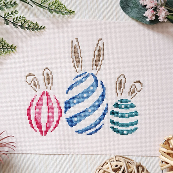 Happy Easter Artmishka Counted Cross Stitch Pattern