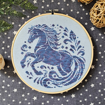 Horse Artmishka Counted Cross Stitch Pattern