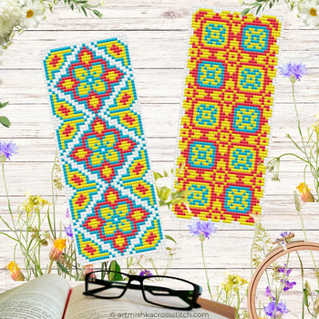 Sicilian Bookmarks Artmishka Counted Cross Stitch Pattern