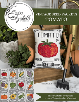 Vintage Seed Packets - Tomato Erin Elizabeth Designs DD