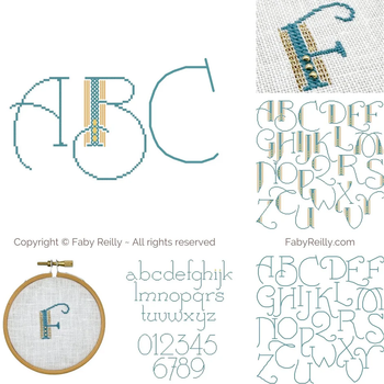 Art Deco Alphabet Faby Reilly Designs