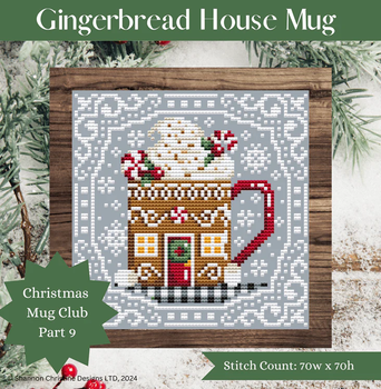 Gingerbread House Mug Shannon Christine Designs DD