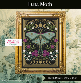 Luna Moth Shannon Christine Designs DD