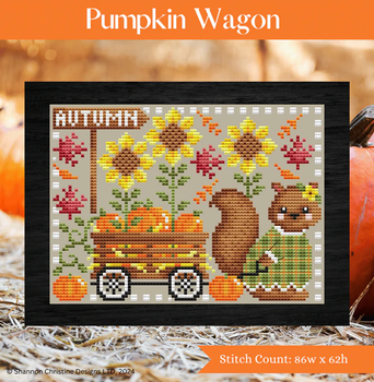 Pumpkin Wagon Christine Designs DD