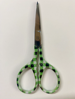 DD-SC-99 Green Gingham Dinky-Dyes Scissors