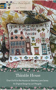 Thimble House (6 of 9) 97w x 87h by Pansy Patch Quilts & Stitchery 26-2370