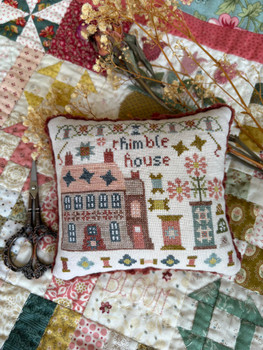 Thimble House (6 of 9) 97w x 87h by Pansy Patch Quilts & Stitchery 26-2370
