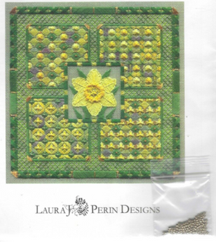 Daffodil Time Laura J Perin Designs Counted Canvas Pattern Only