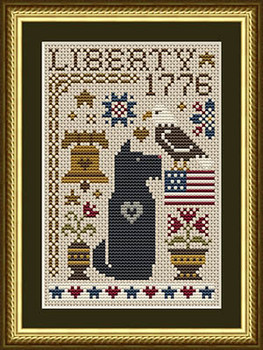 Scottie Liberty Dog 53w x 81h by Happiness Is Heartmade 26-2390